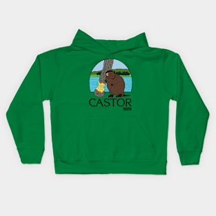 Castor, Arquitecto del Ecosistema 2 Kids Hoodie